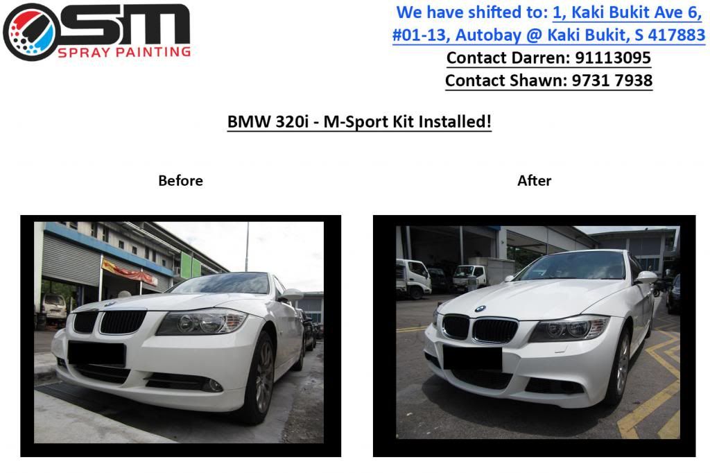 Bmw bumper repair cost singapore #7