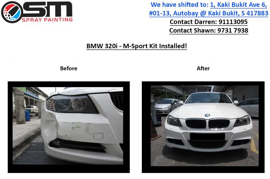 Bmw bumper repair cost singapore #4