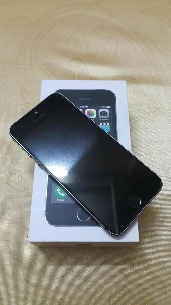 Cần bán IPHONE 5S 32GB màu GREY full box không một vết xước - 2