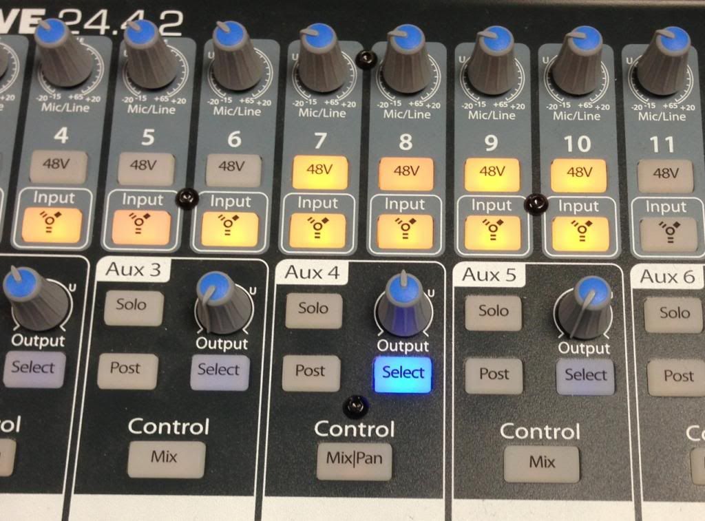 Aux Send In Ears, Hook Up Headphone Amp to Mixer