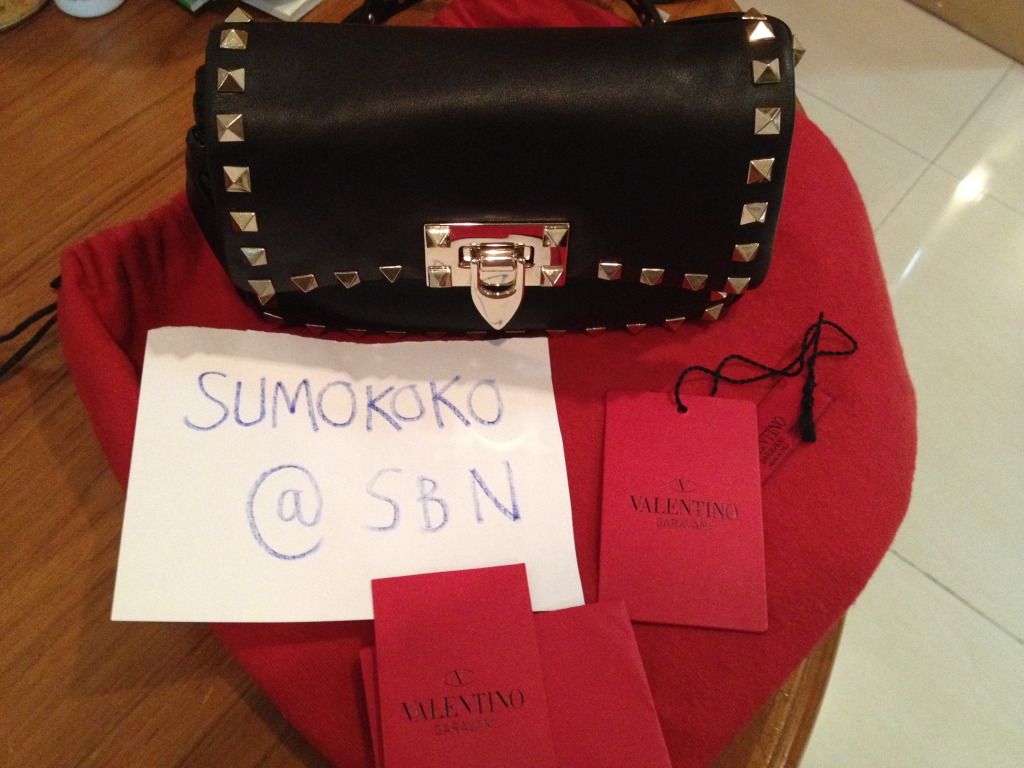 SALE**USED**VALENTINO **YSL Clutch**Rouge Rouge**Pleats Please**