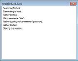 progress window