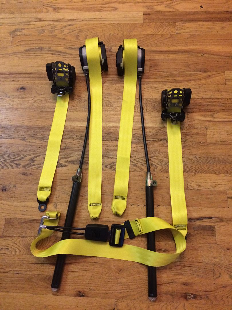 FS Custom Red GTI seat belts VW Vortex Volkswagen Forum