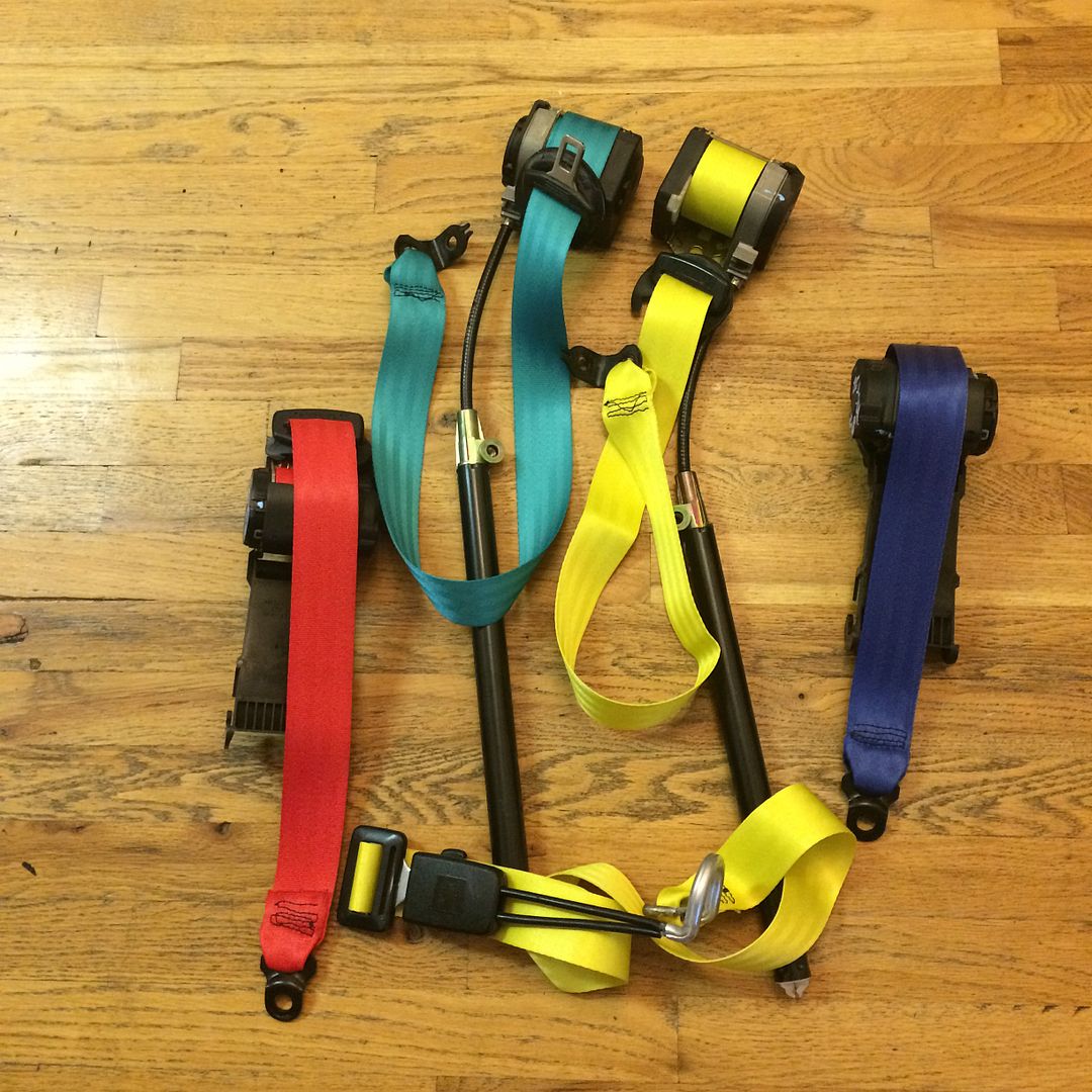 FS Custom Red GTI seat belts VW Vortex Volkswagen Forum