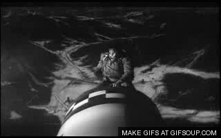 Major Kong, Major Kong rides The Bomb in Dr. Strangelove