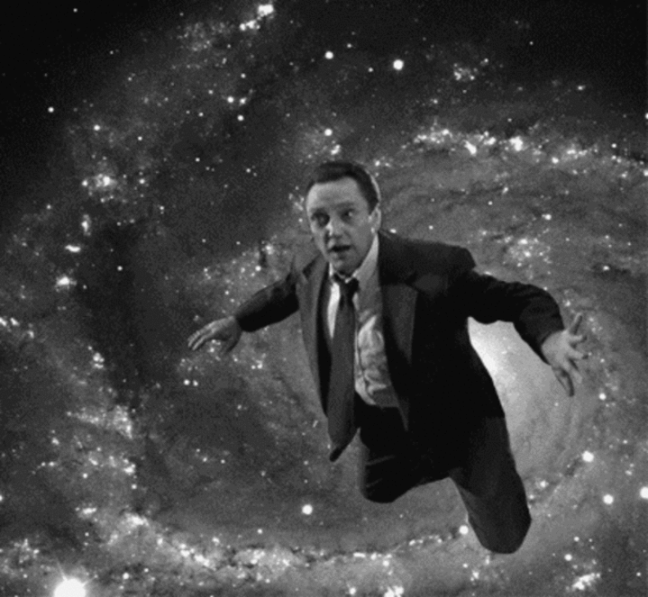 Floating in Space Christopher Walken ... Twilight Zone photo FloatinginSpaceChristopherWalkenTwilightZone.gif