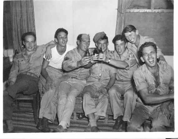 World War 2 Era Soldier Photo Drinking Beer Party photo il_570xN_306251197_zpskugptevy.jpg