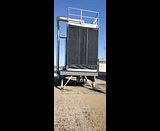 airborne position video: Pulley Mount Filter Screen on Cooling Tower - 1 man lowering filter OneManLoweringFilter.mp4