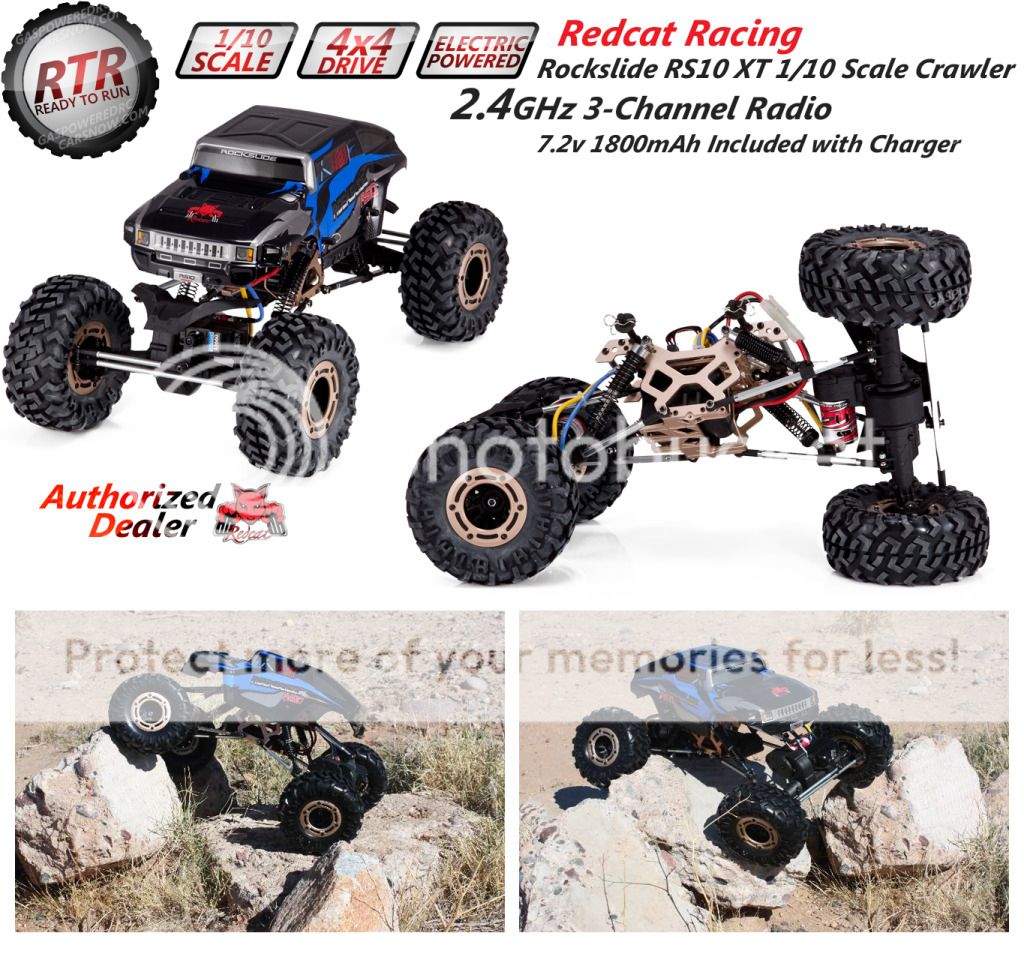 Redcat Rockslide RS10 XT 1 10 Electric RC Rock Crawler 