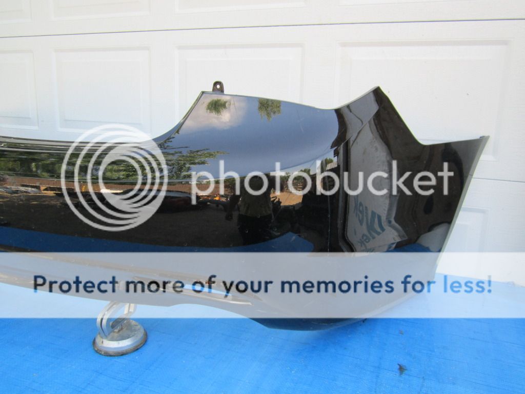 2011-2012 hyundai sonata rear bumper cover dual exhaust